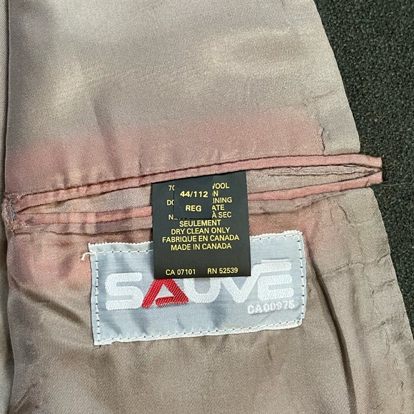 Vintage Wool Oversized Houndstooth Blazer - Picture 6 of 6